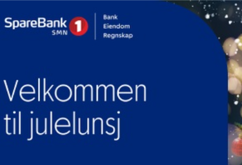 Velkommen til Sparebank 1 SMN  Julelunsj